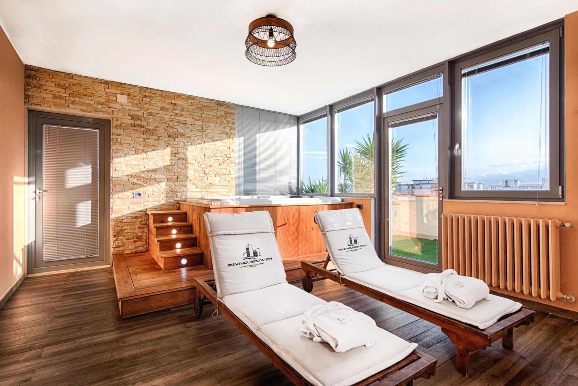 Penthouse Station Luxury Apts Le Dimore Brindisi Zewnętrze zdjęcie
